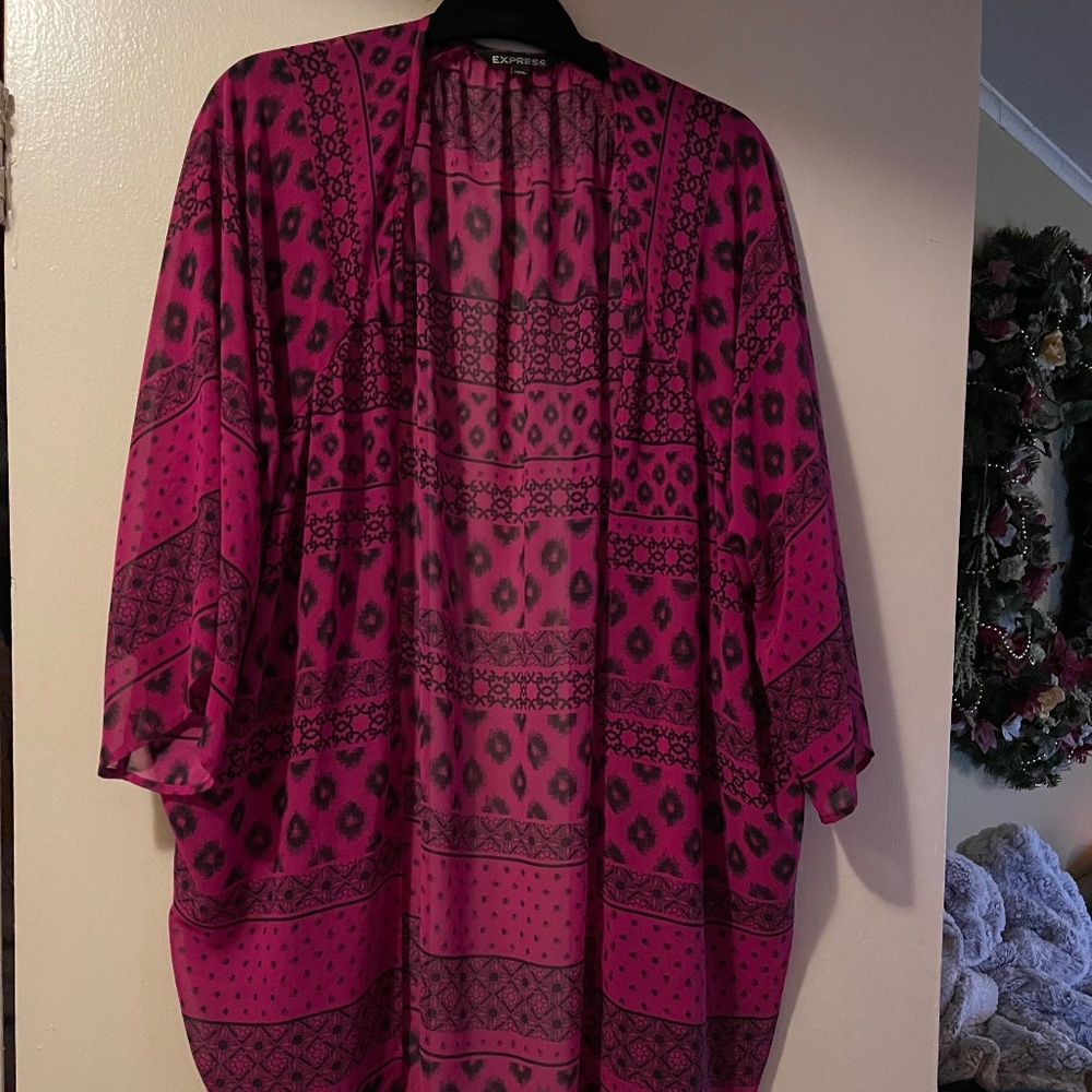 Women’s open sheer jacket EUC